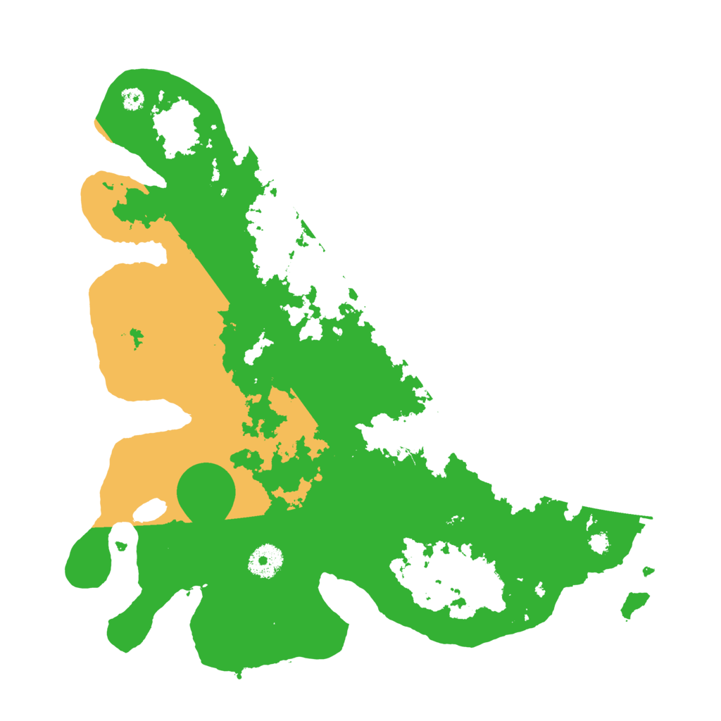 Biome Rust Map: Procedural Map, Size: 3250, Seed: 31065
