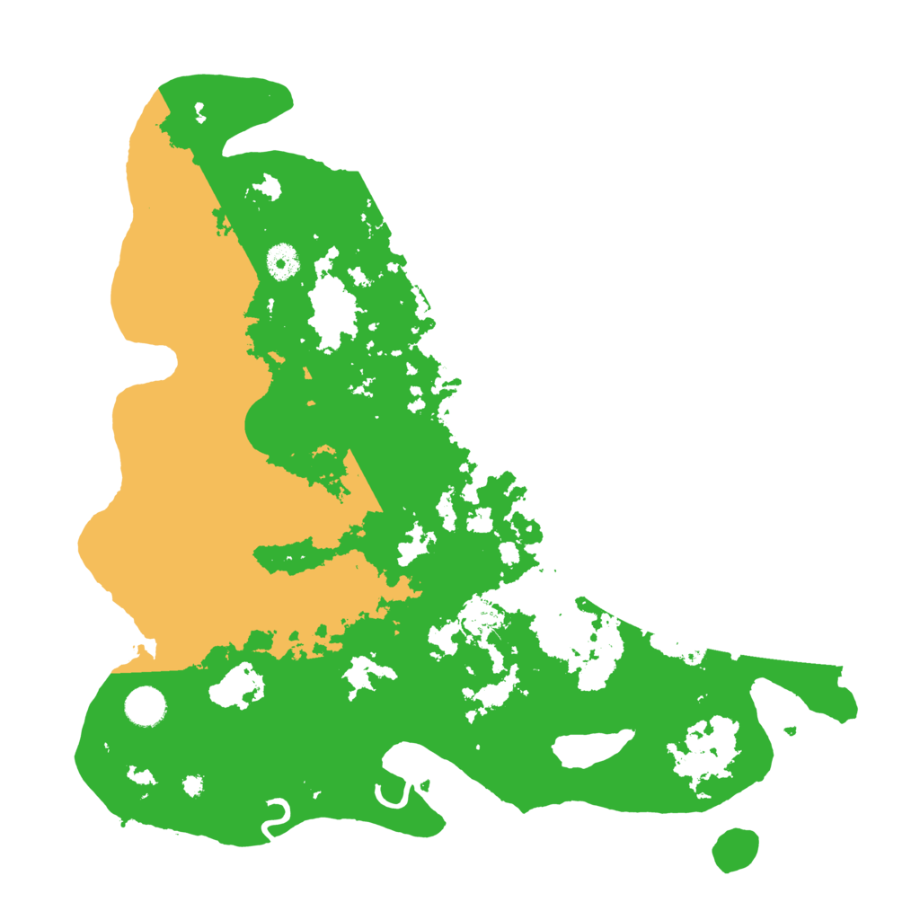 Biome Rust Map: Procedural Map, Size: 4000, Seed: 956668