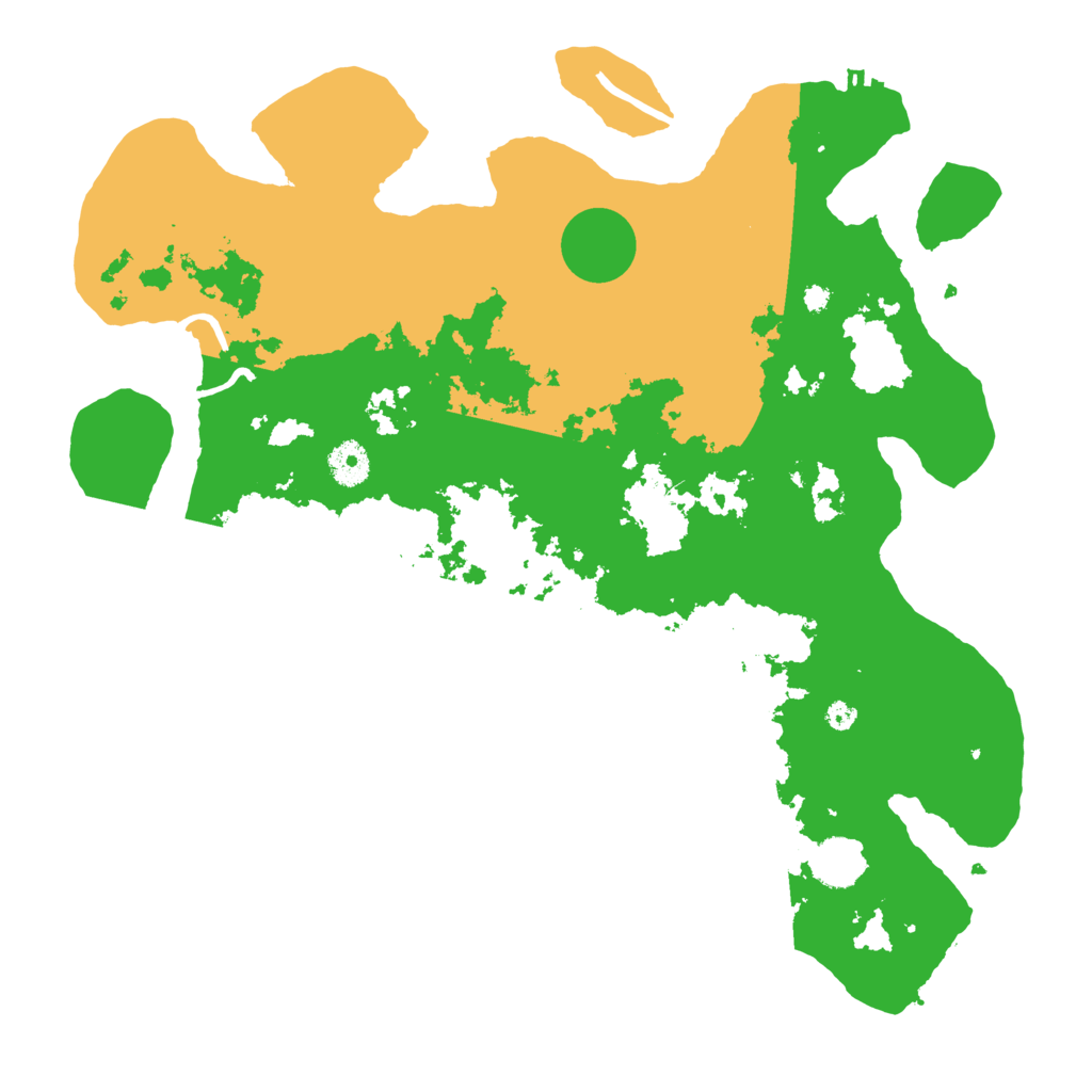 Biome Rust Map: Procedural Map, Size: 3850, Seed: 544875001