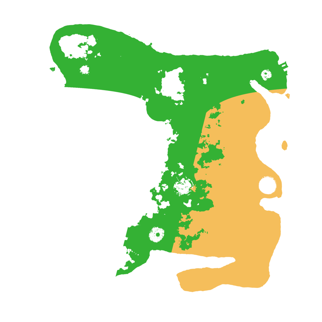 Biome Rust Map: Procedural Map, Size: 3250, Seed: 1545206