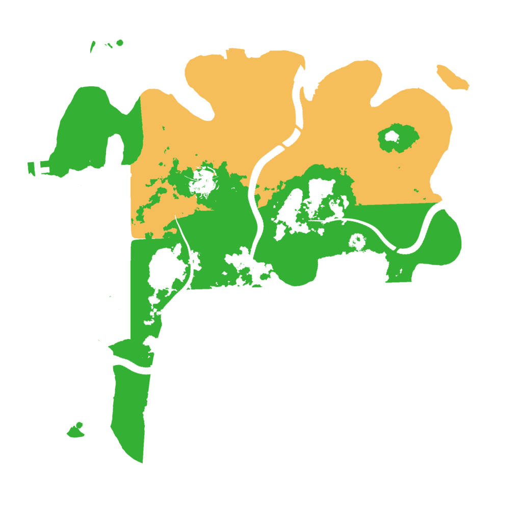Biome Rust Map: Procedural Map, Size: 3250, Seed: 2923301