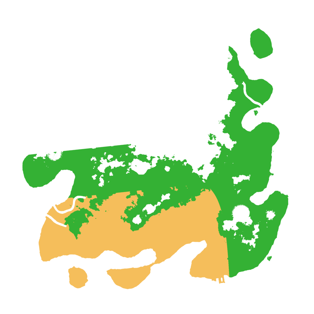 Biome Rust Map: Procedural Map, Size: 3250, Seed: 5768346