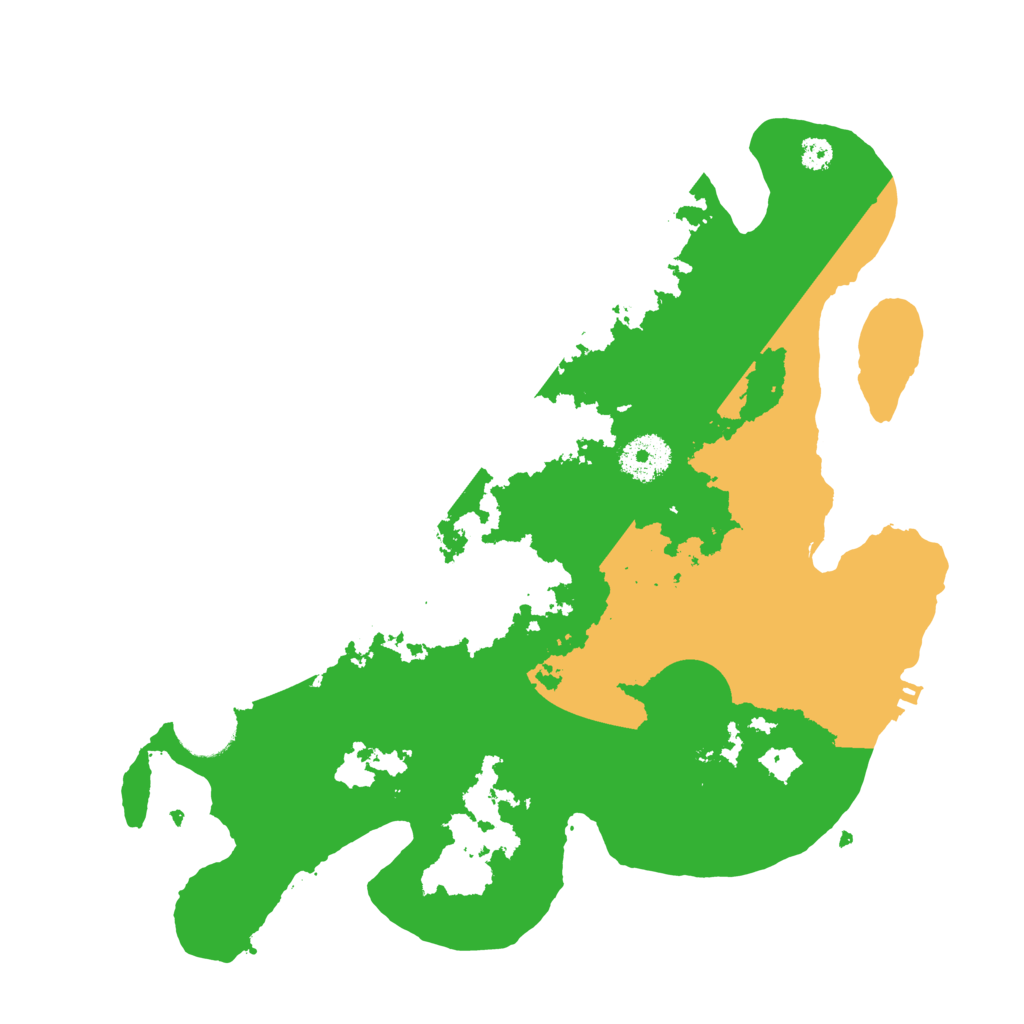 Biome Rust Map: Procedural Map, Size: 3250, Seed: 1030795
