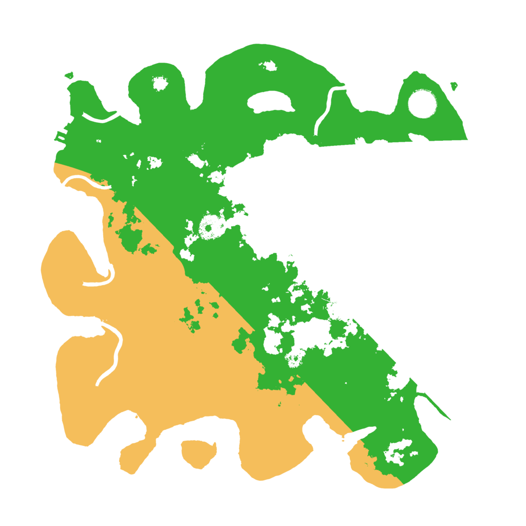 Biome Rust Map: Procedural Map, Size: 3250, Seed: 5843940