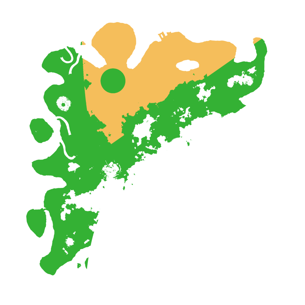 Biome Rust Map: Procedural Map, Size: 3250, Seed: 2301397