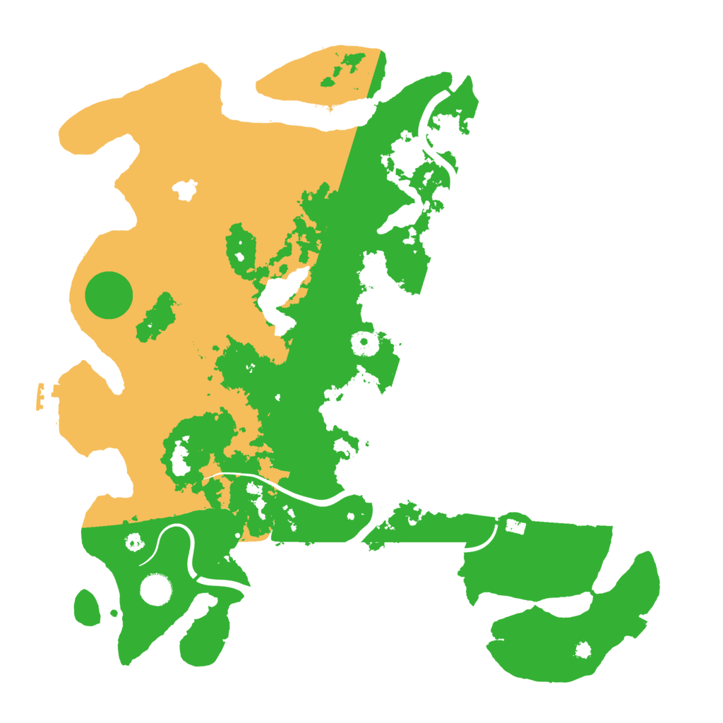 Biome Rust Map: Procedural Map, Size: 4000, Seed: 2112474252