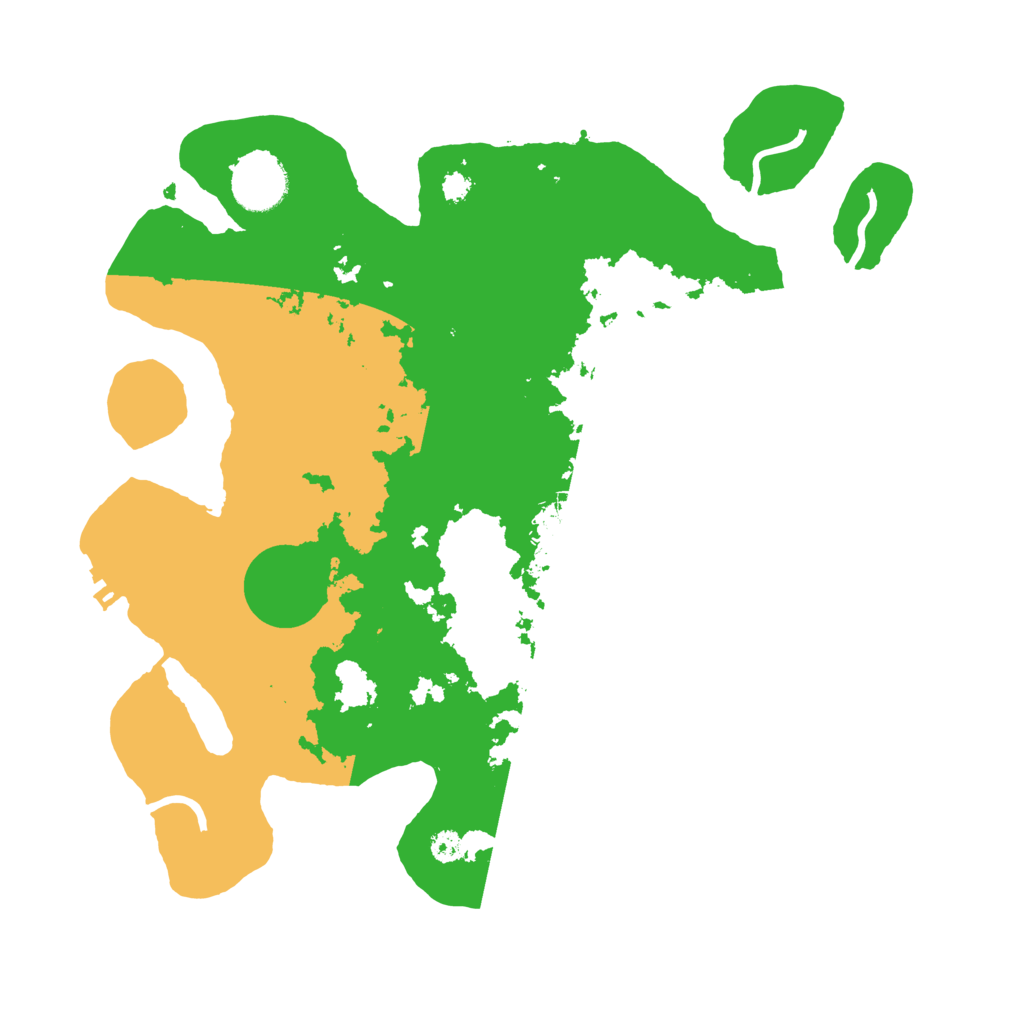 Biome Rust Map: Procedural Map, Size: 3250, Seed: 790284