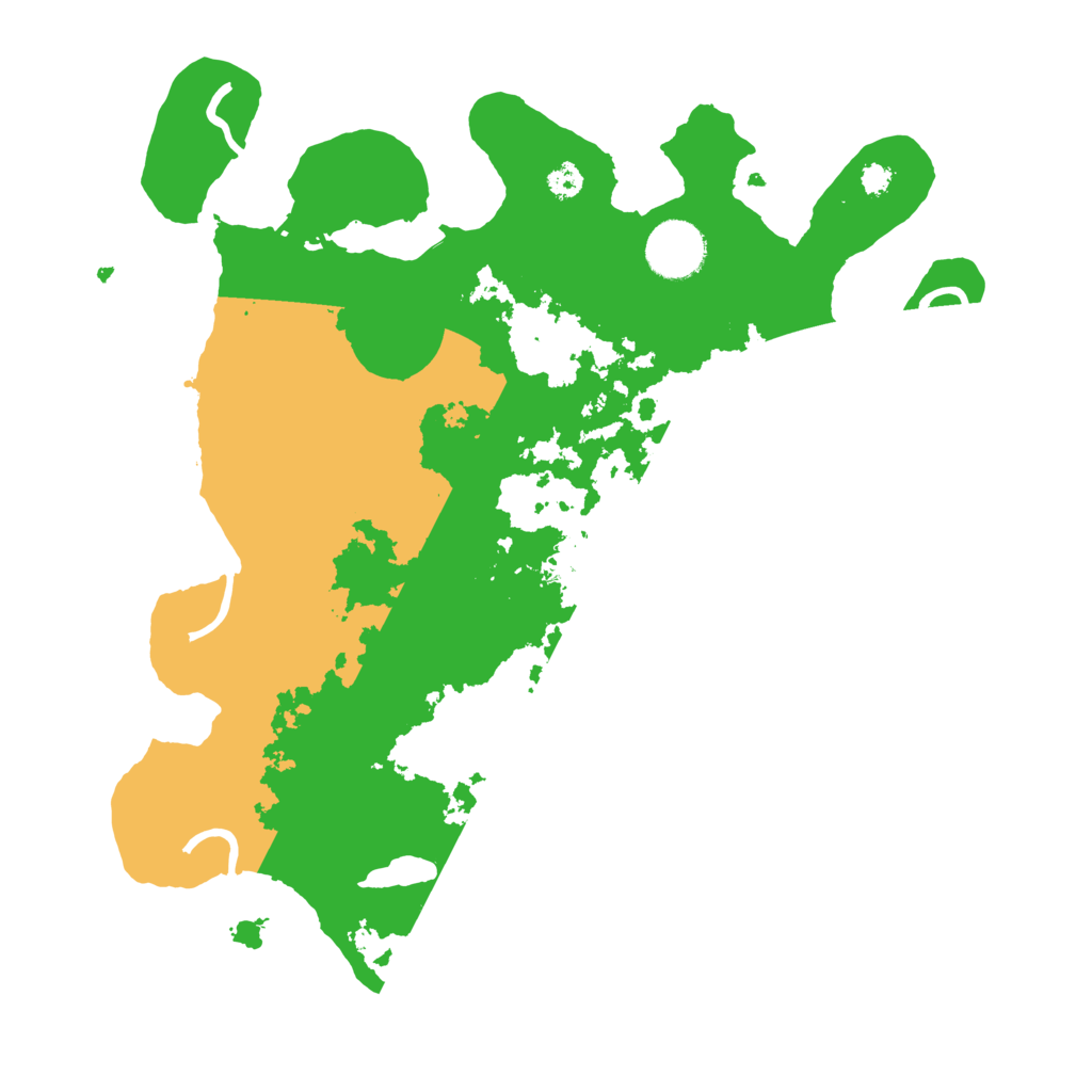 Biome Rust Map: Procedural Map, Size: 3250, Seed: 6146649