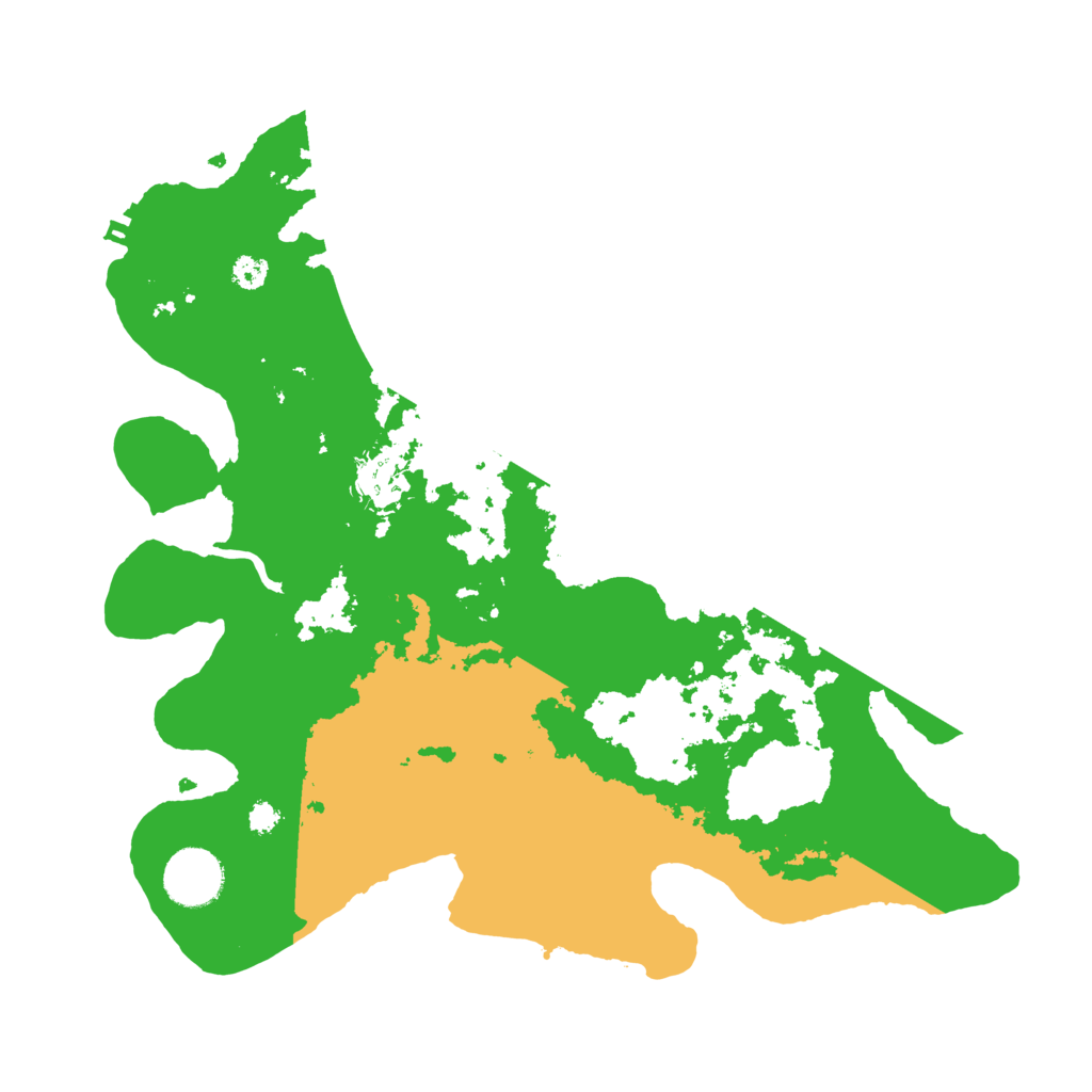 Biome Rust Map: Procedural Map, Size: 3250, Seed: 50223