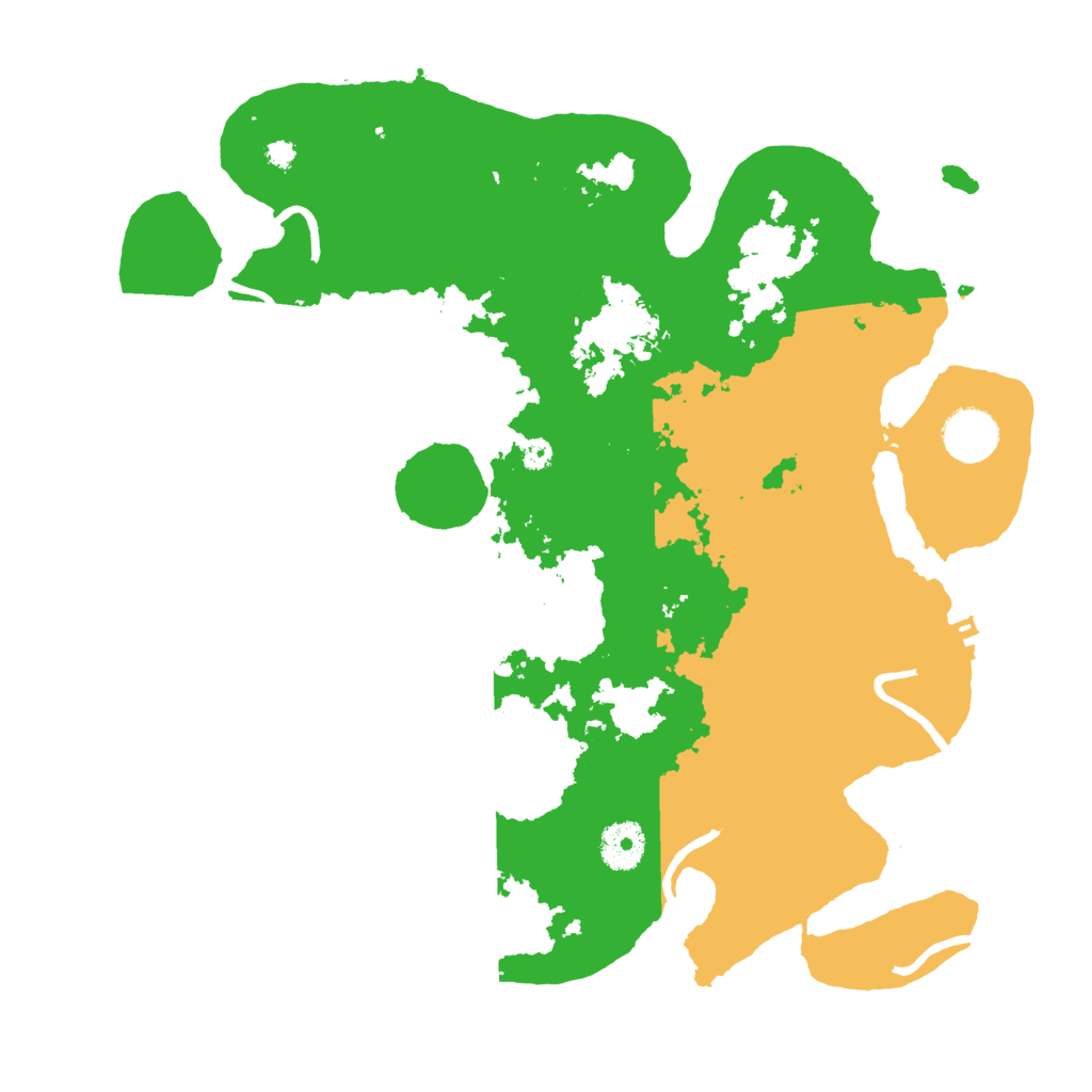 Biome Rust Map: Procedural Map, Size: 3500, Seed: 584932185