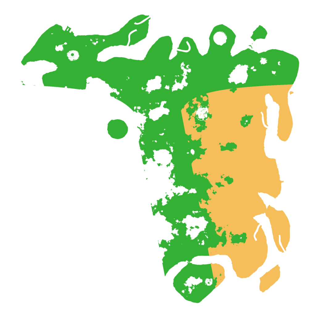 Biome Rust Map: Procedural Map, Size: 4250, Seed: 18442