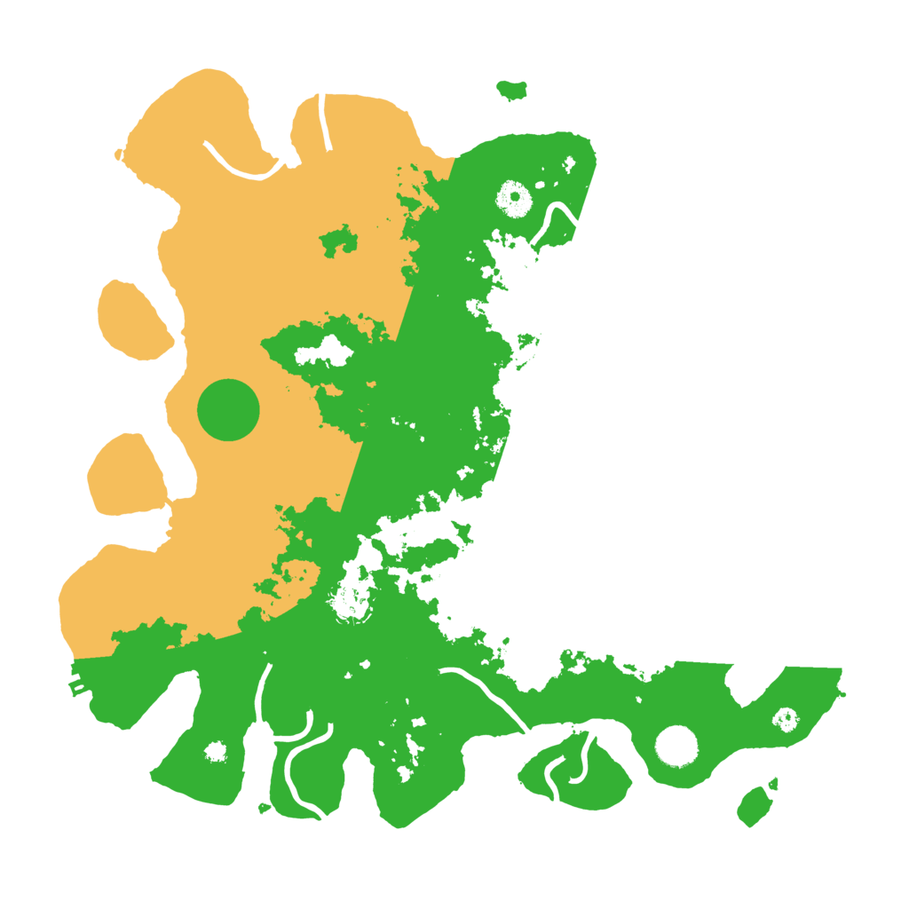 Biome Rust Map: Procedural Map, Size: 3850, Seed: 172900879