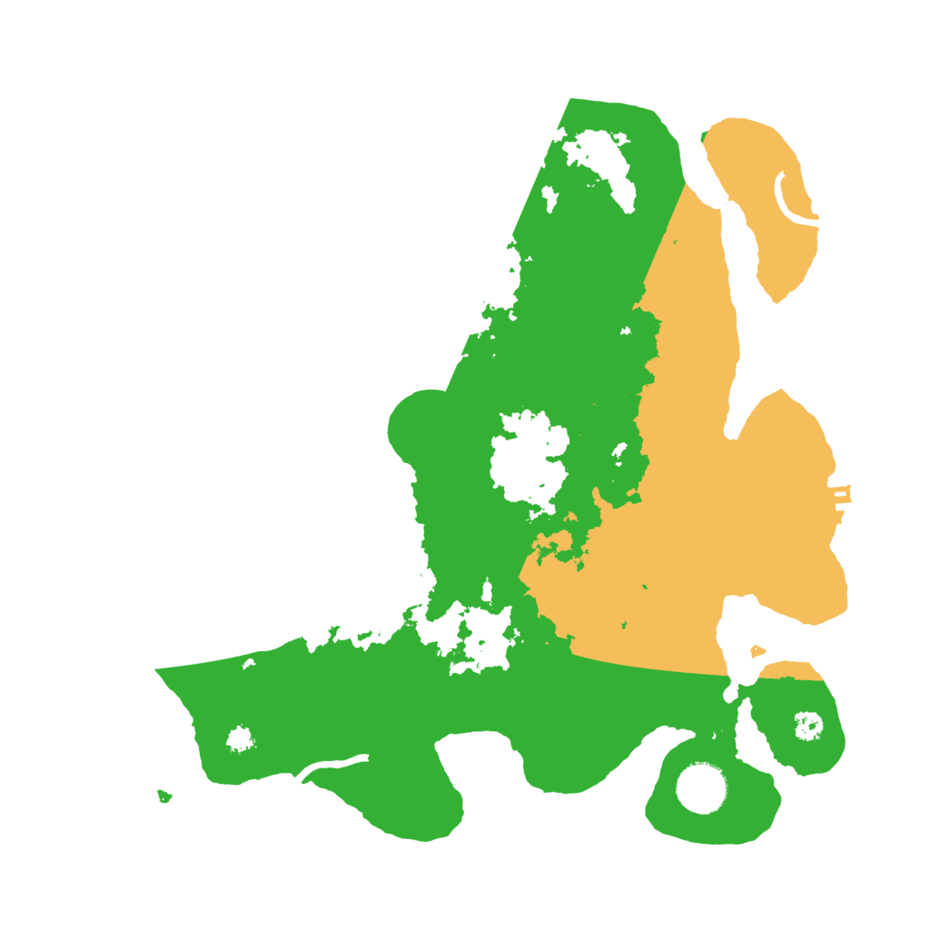 Biome Rust Map: Procedural Map, Size: 3250, Seed: 2476145