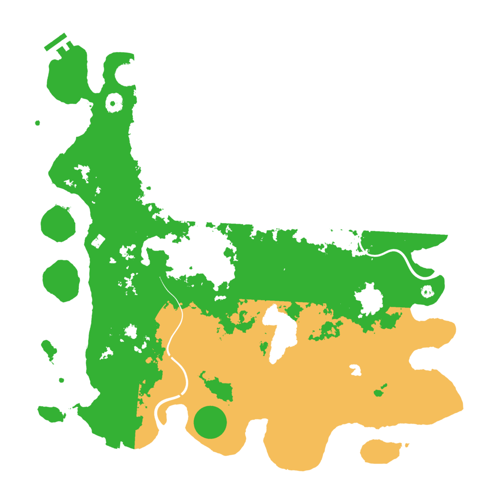 Biome Rust Map: Procedural Map, Size: 4000, Seed: 1677378099