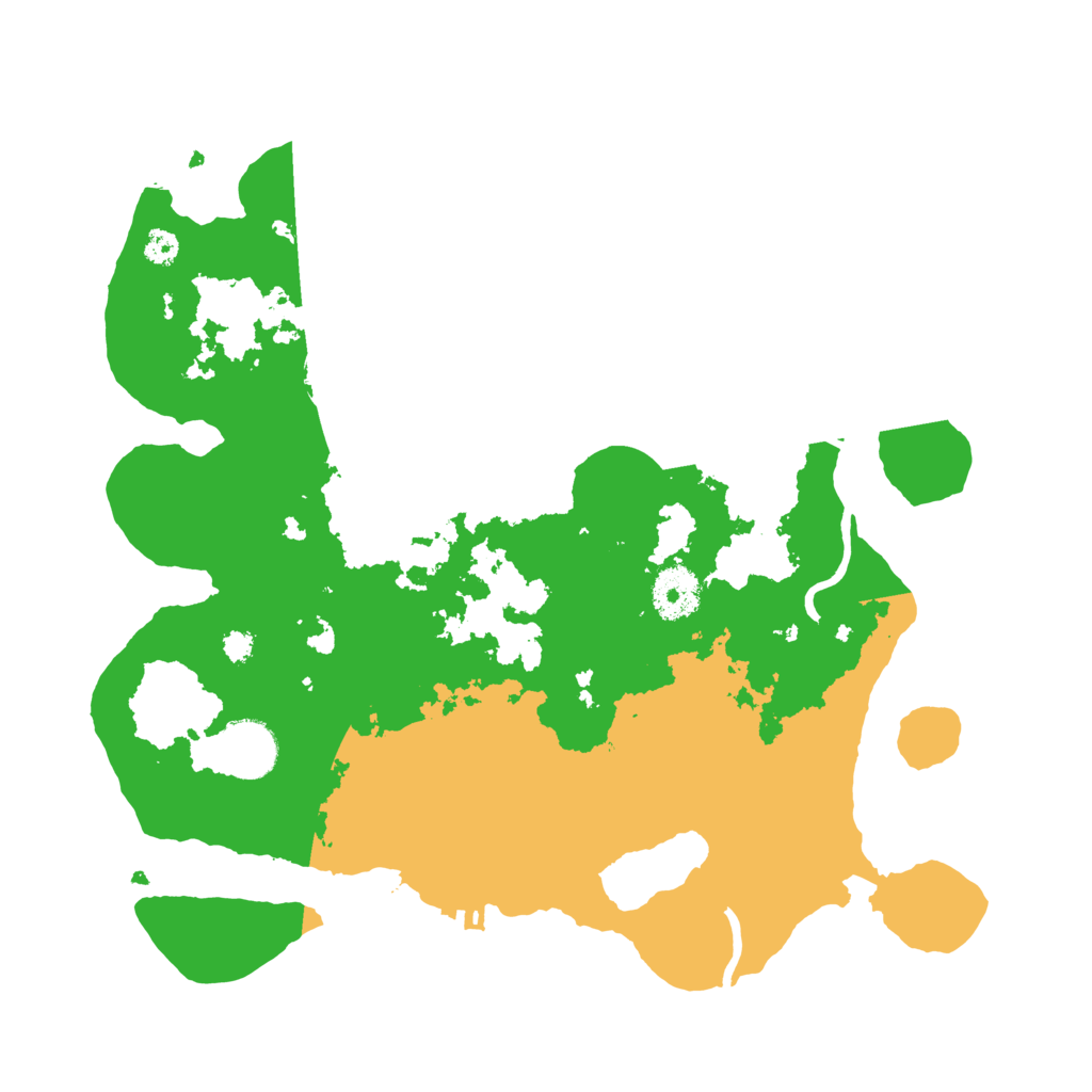 Biome Rust Map: Procedural Map, Size: 3250, Seed: 5657845