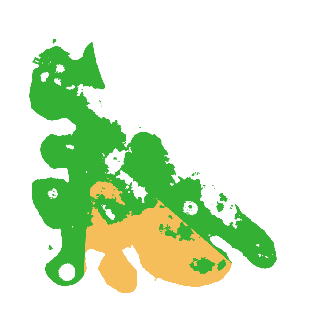 Biome Rust Map: Procedural Map, Size: 3250, Seed: 6332297