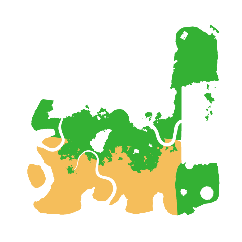 Biome Rust Map: Procedural Map, Size: 3250, Seed: 2291637