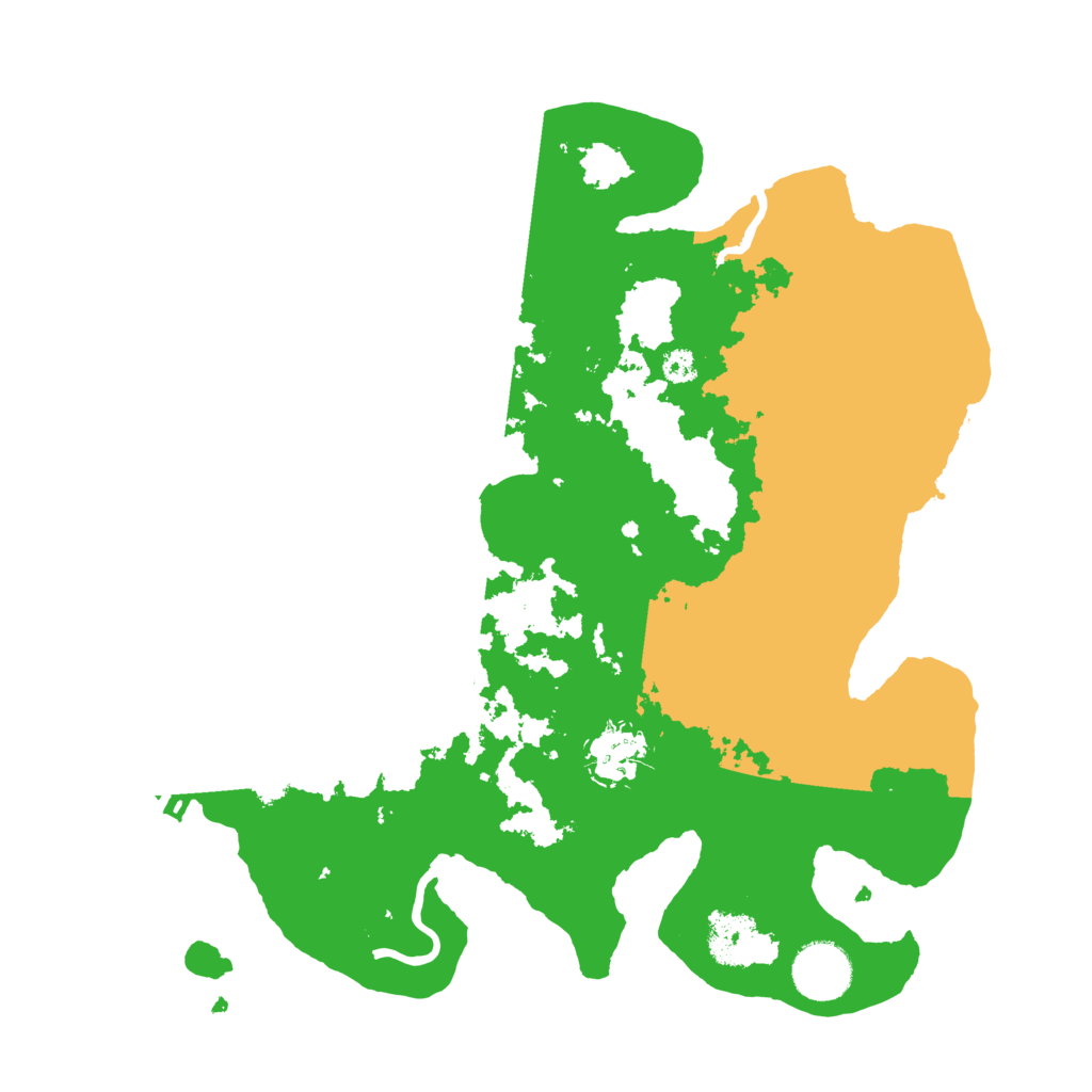 Biome Rust Map: Procedural Map, Size: 3250, Seed: 6400832