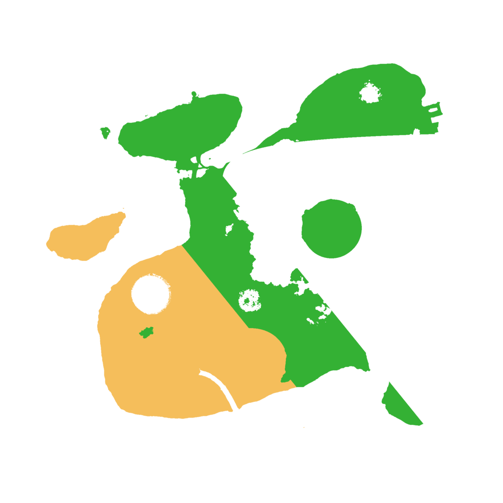 Biome Rust Map: Procedural Map, Size: 2300, Seed: 1337