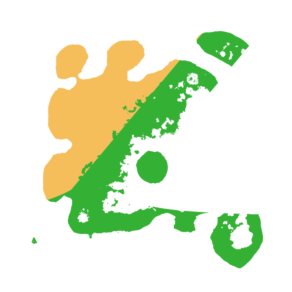 Biome Rust Map: Procedural Map, Size: 2500, Seed: 22042901