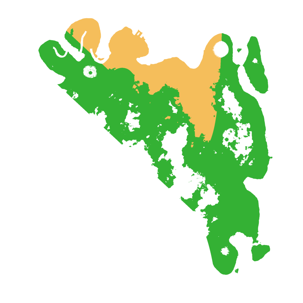 Biome Rust Map: Procedural Map, Size: 3500, Seed: 1919391522