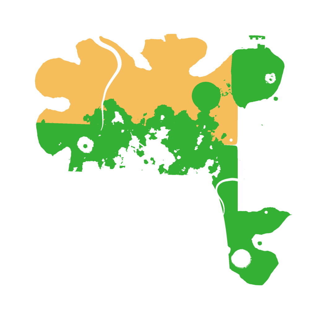 Biome Rust Map: Procedural Map, Size: 3000, Seed: 11478