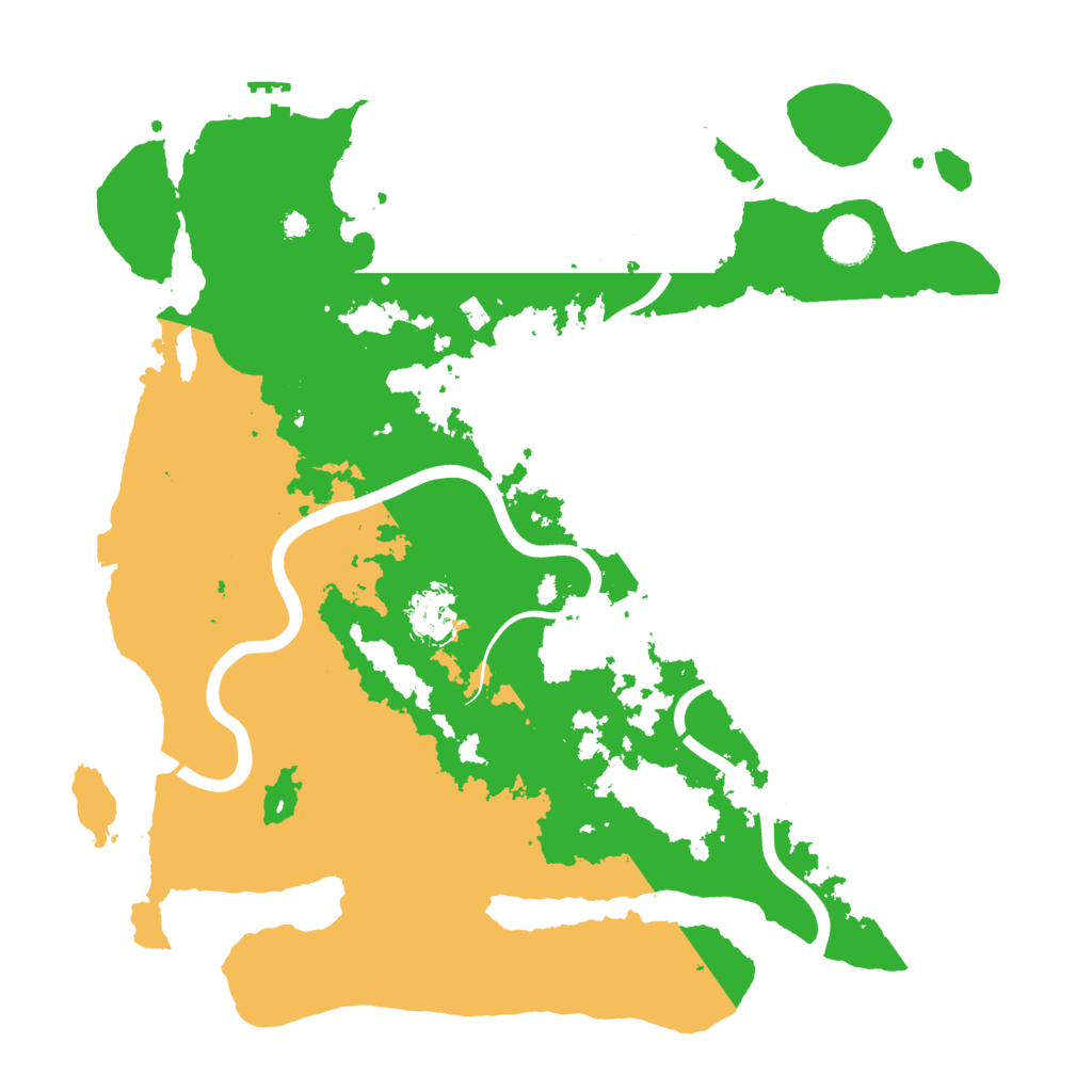Biome Rust Map: Procedural Map, Size: 3850, Seed: 1598927125