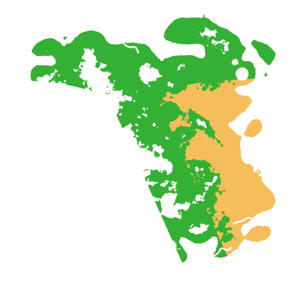Biome Rust Map: Procedural Map, Size: 4100, Seed: 44328