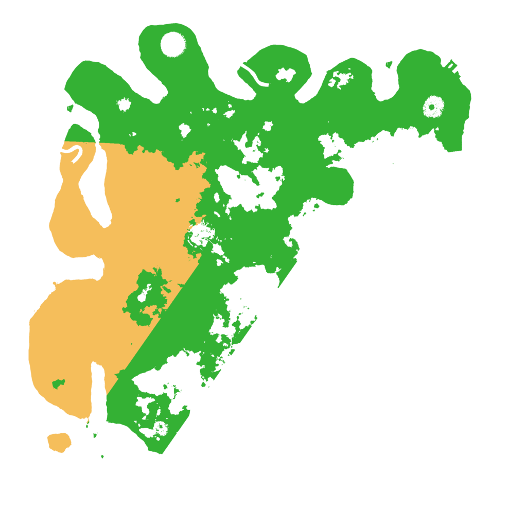 Biome Rust Map: Procedural Map, Size: 3700, Seed: 4789