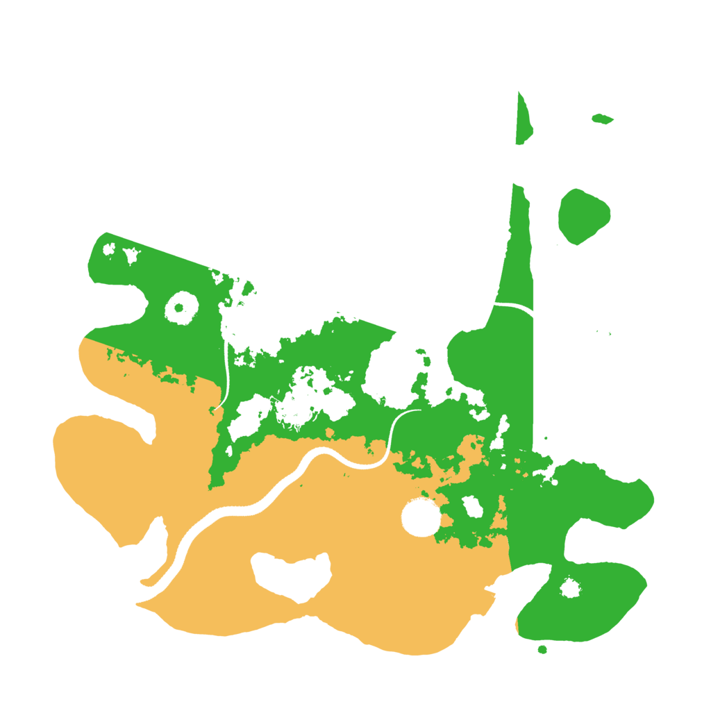 Biome Rust Map: Procedural Map, Size: 3250, Seed: 1901042