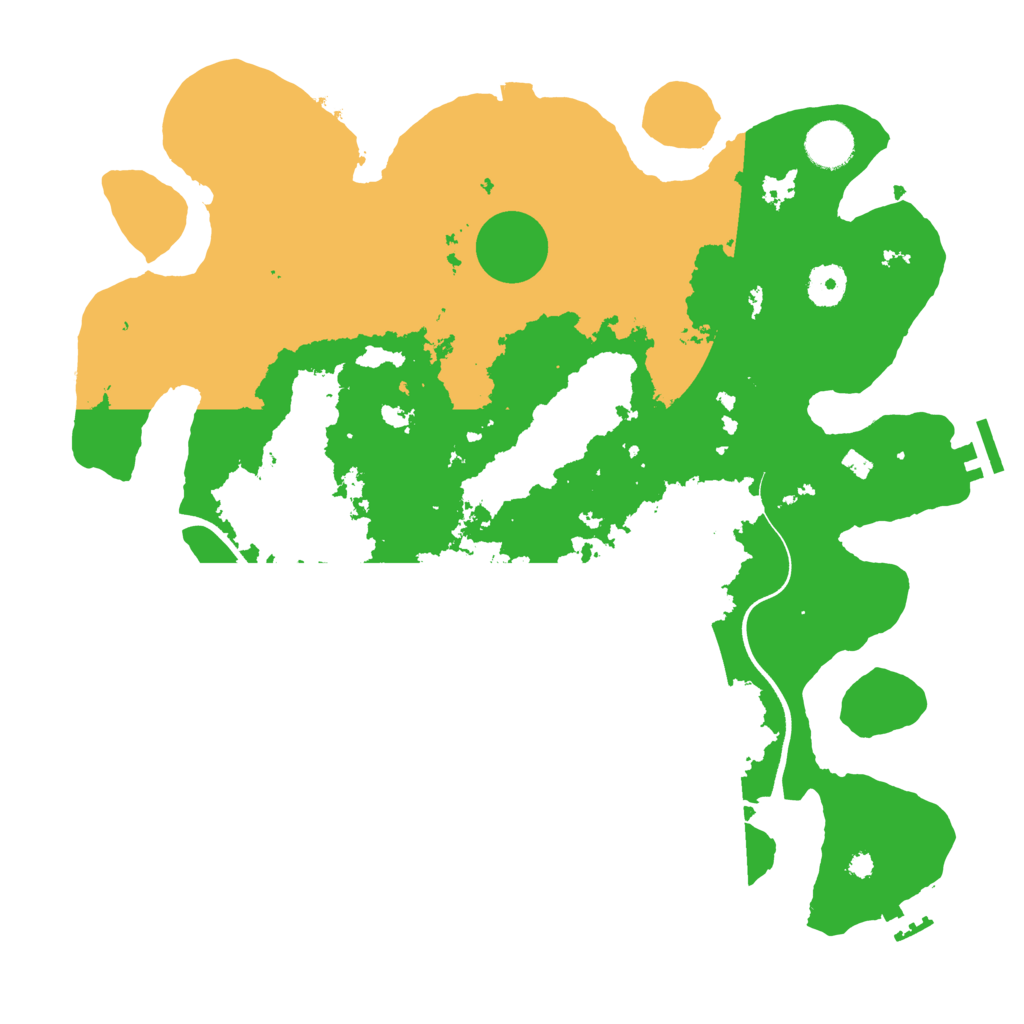 Biome Rust Map: Procedural Map, Size: 3750, Seed: 20220429