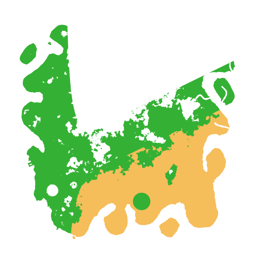 Biome Rust Map: Procedural Map, Size: 3850, Seed: 696175797