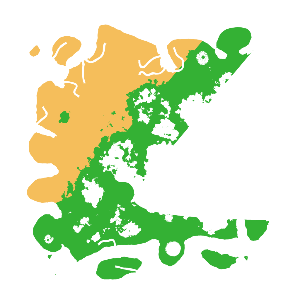 Biome Rust Map: Procedural Map, Size: 3550, Seed: 724997