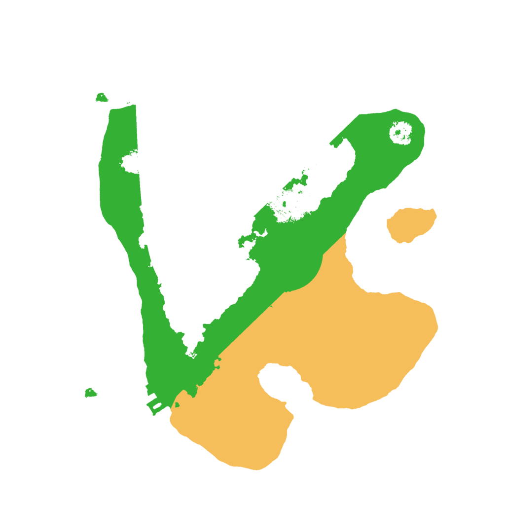 Biome Rust Map: Procedural Map, Size: 2250, Seed: 2125487