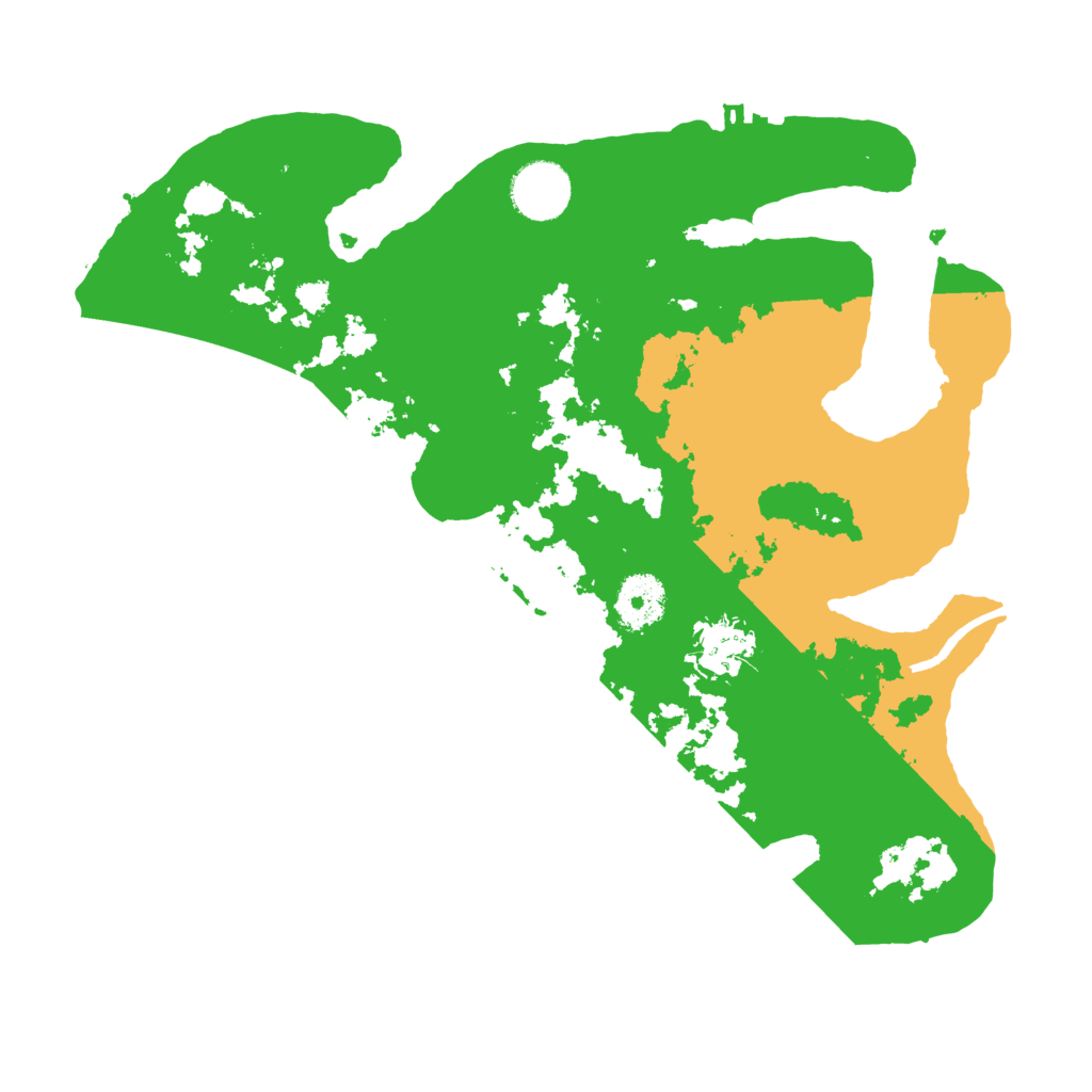 Biome Rust Map: Procedural Map, Size: 3250, Seed: 4901206