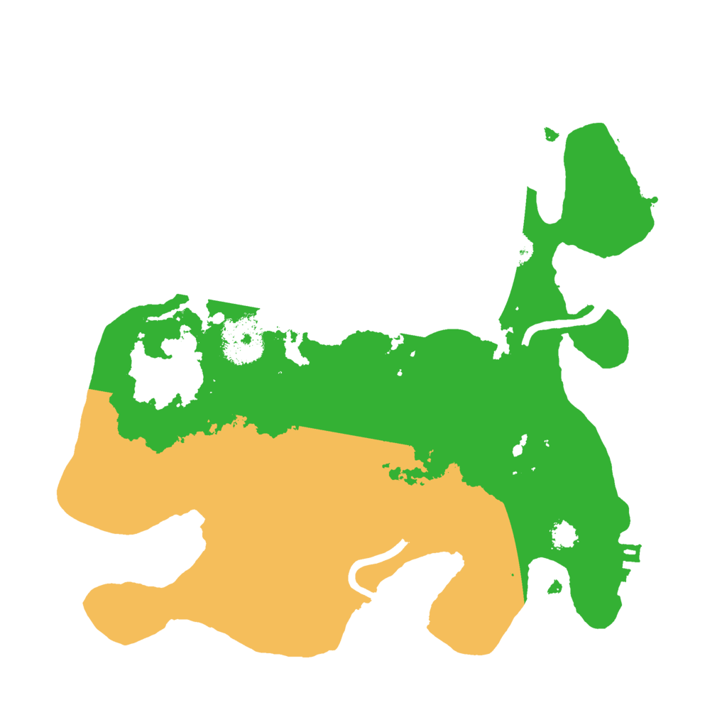 Biome Rust Map: Procedural Map, Size: 2500, Seed: 723547