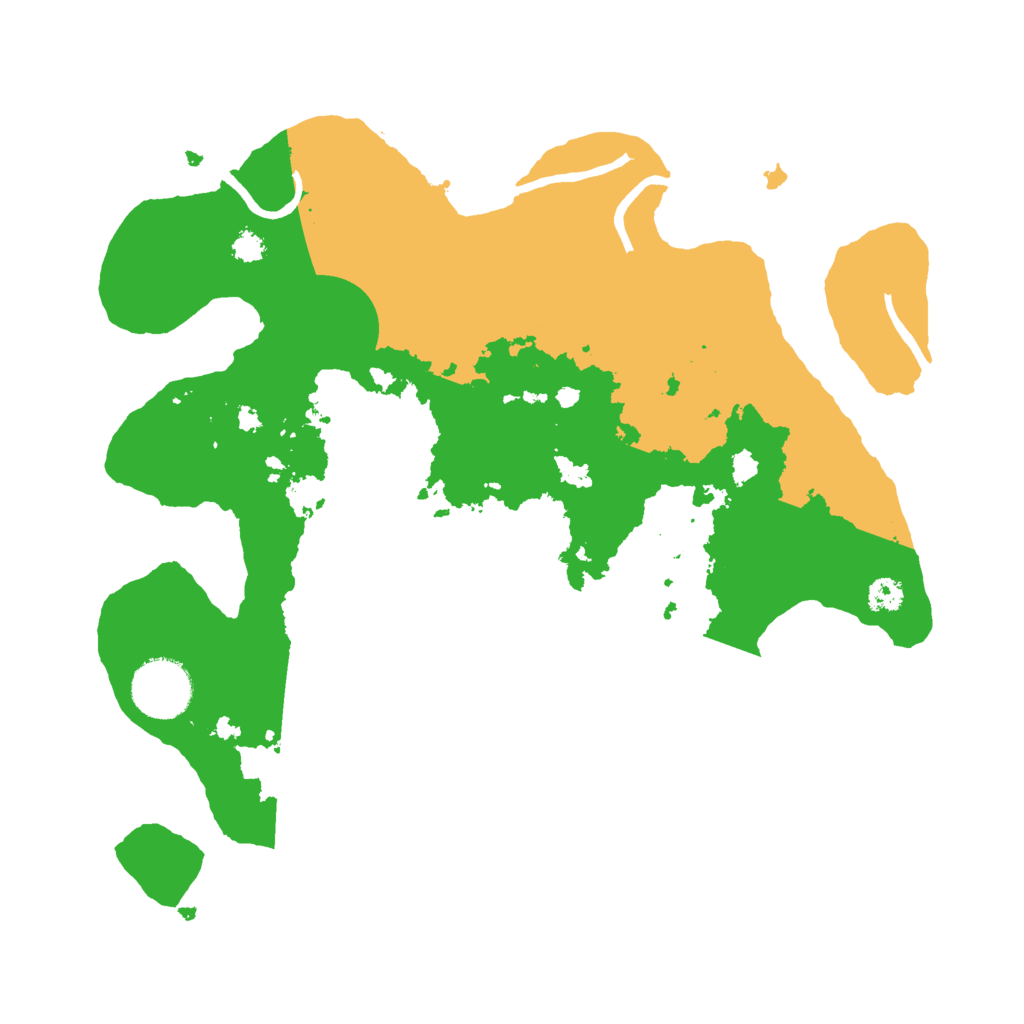 Biome Rust Map: Procedural Map, Size: 3000, Seed: 1425583124