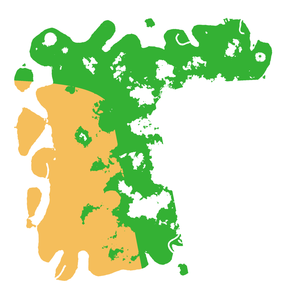 Biome Rust Map: Procedural Map, Size: 4500, Seed: 5949477