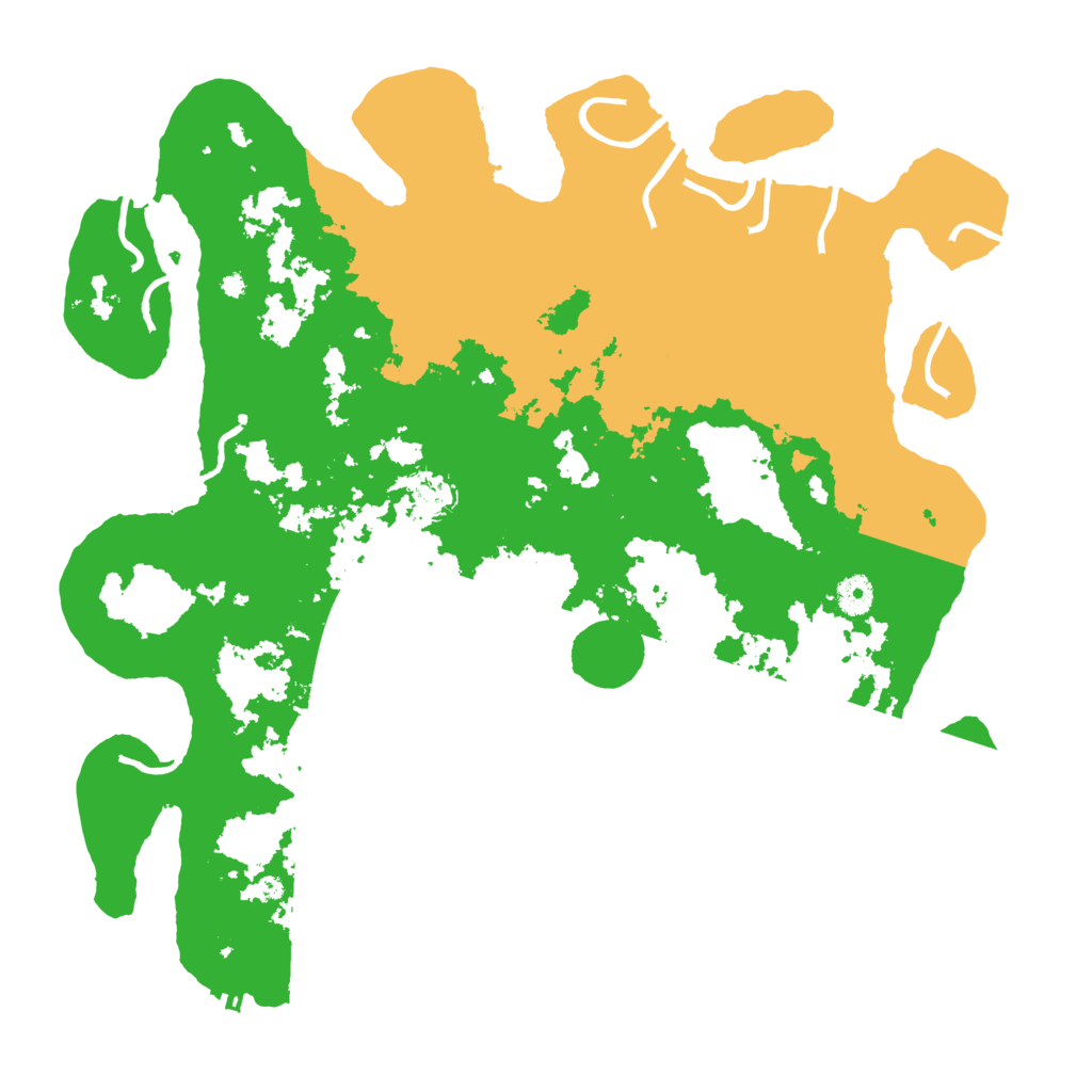 Biome Rust Map: Procedural Map, Size: 4250, Seed: 1339787148