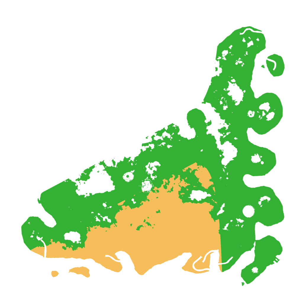 Biome Rust Map: Procedural Map, Size: 4500, Seed: 2620620