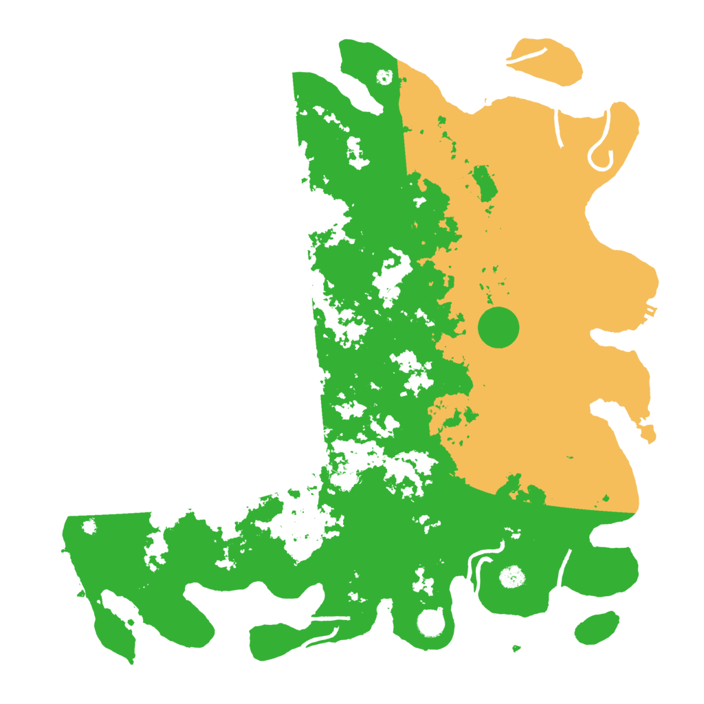 Biome Rust Map: Procedural Map, Size: 4500, Seed: 2888