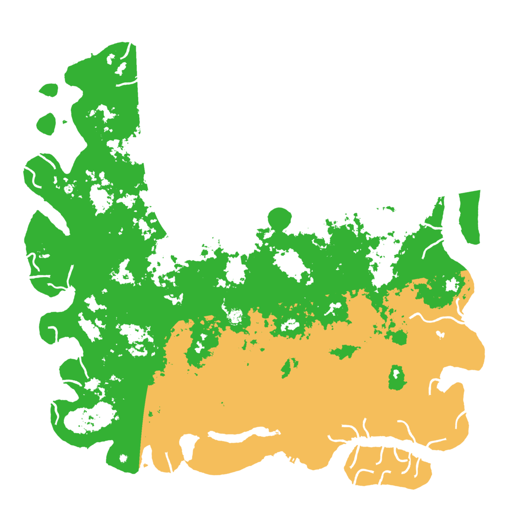 Biome Rust Map: Procedural Map, Size: 6000, Seed: 114112707