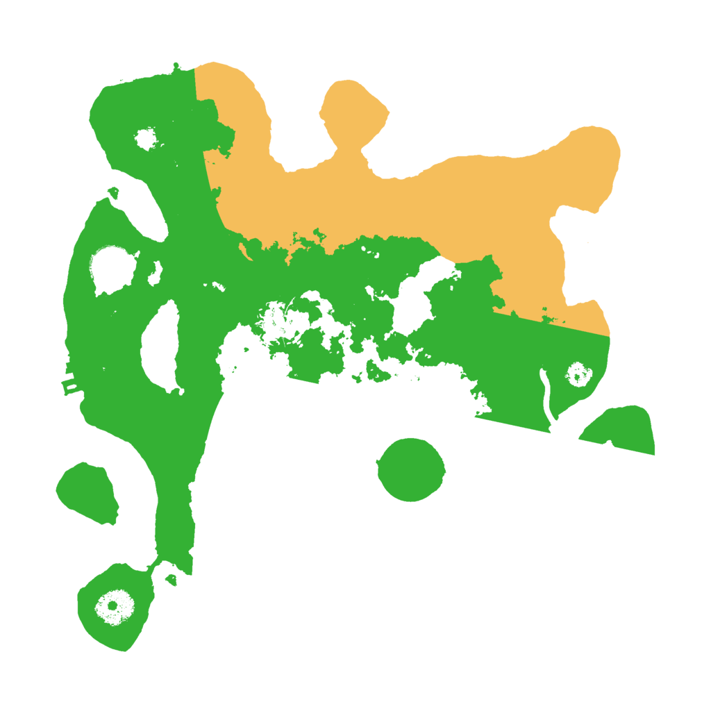 Biome Rust Map: Procedural Map, Size: 3000, Seed: 909800887