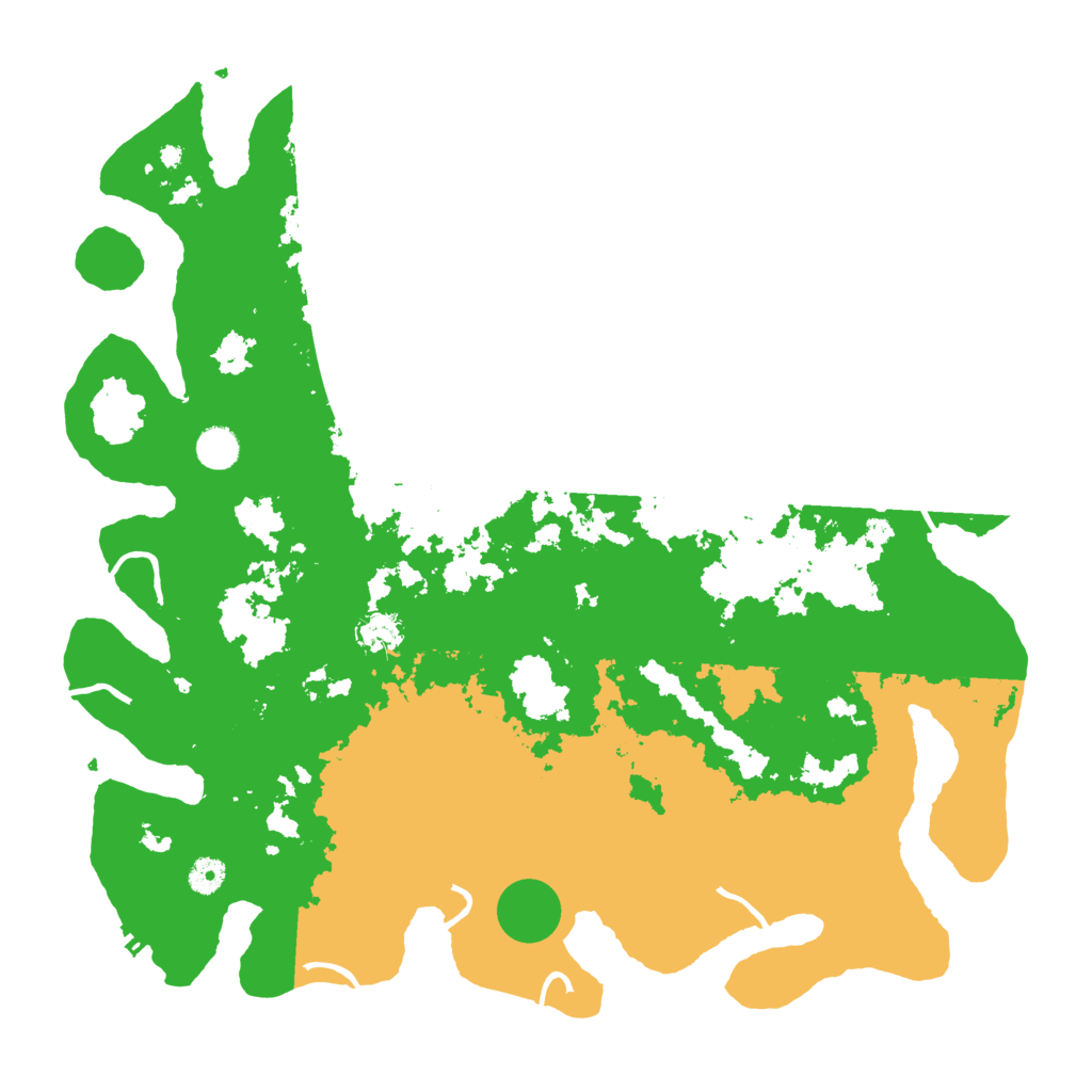Biome Rust Map: Procedural Map, Size: 4500, Seed: 1867897712