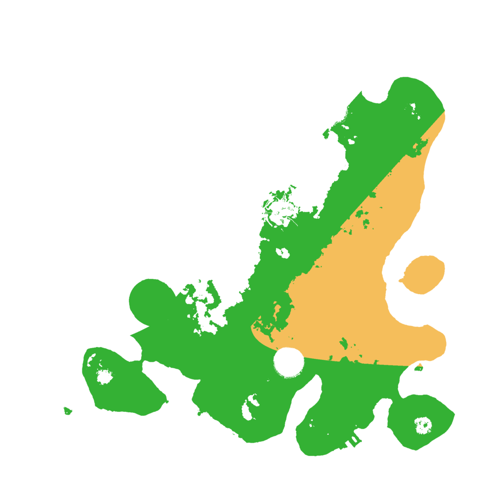 Biome Rust Map: Procedural Map, Size: 3000, Seed: 738968841
