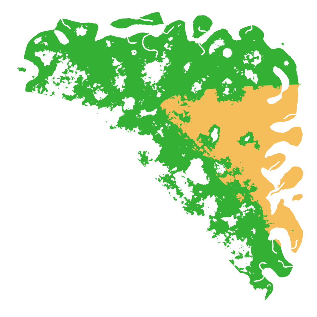 Biome Rust Map: Procedural Map, Size: 6000, Seed: 201912
