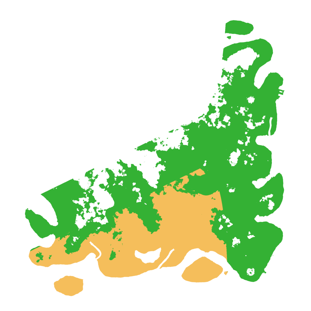 Biome Rust Map: Procedural Map, Size: 4000, Seed: 98770