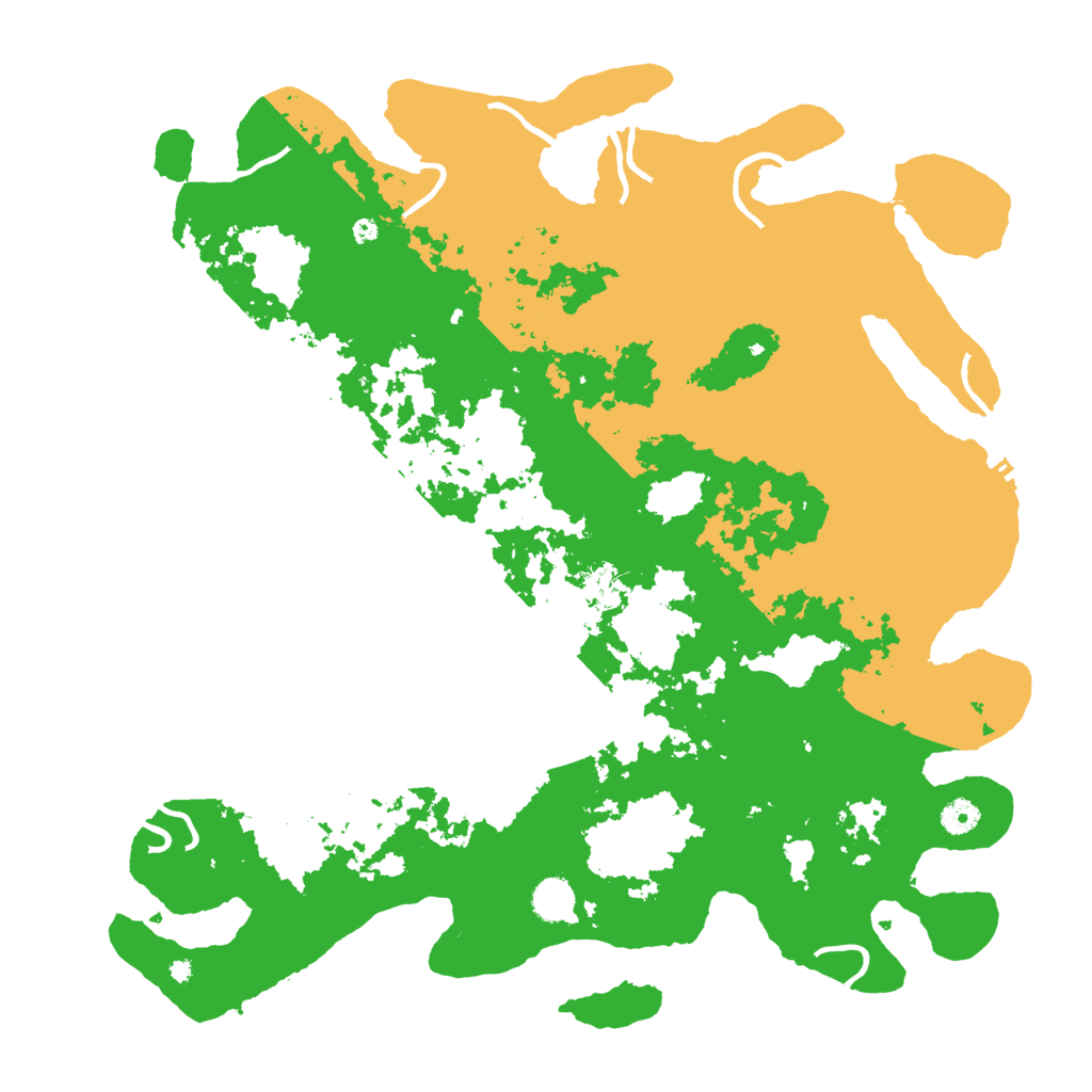 Biome Rust Map: Procedural Map, Size: 4500, Seed: 6241626