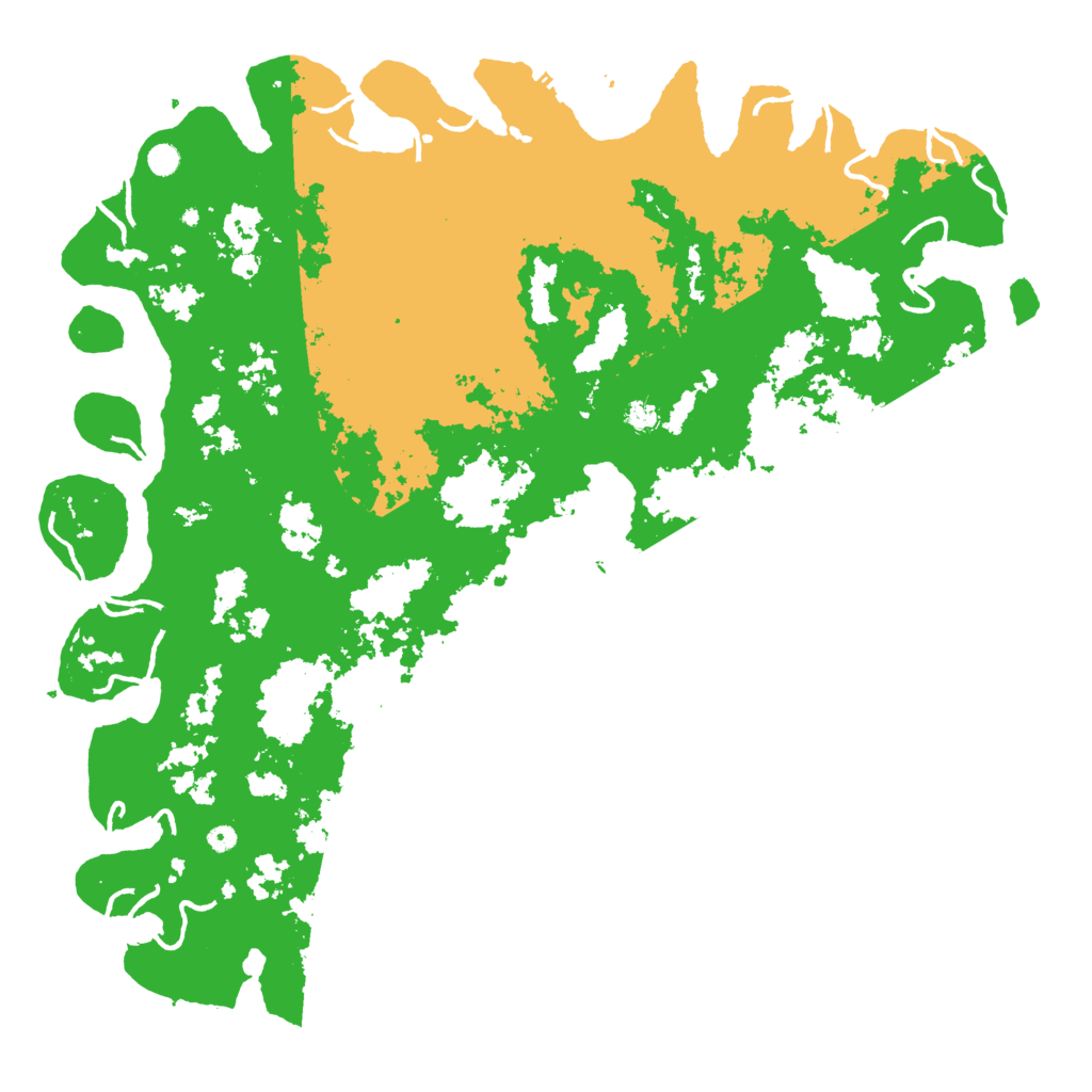 Biome Rust Map: Procedural Map, Size: 6000, Seed: 323655