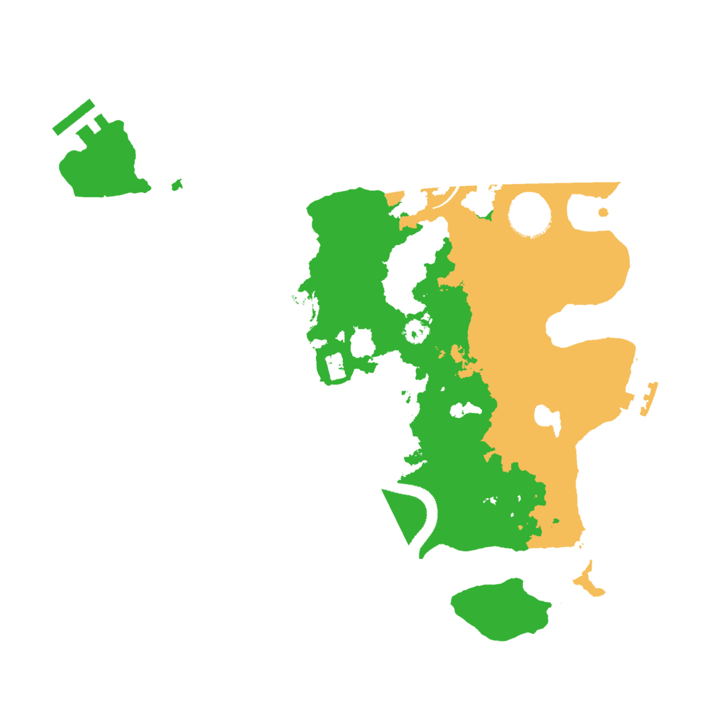 Biome Rust Map: Procedural Map, Size: 3000, Seed: 984050136